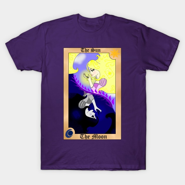 Rapunzel Tarot Card T-Shirt by LunaHarker